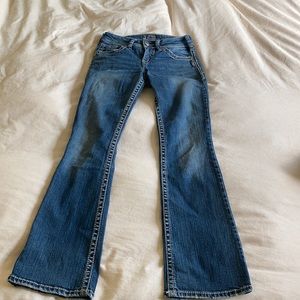 Silver Suki Jean